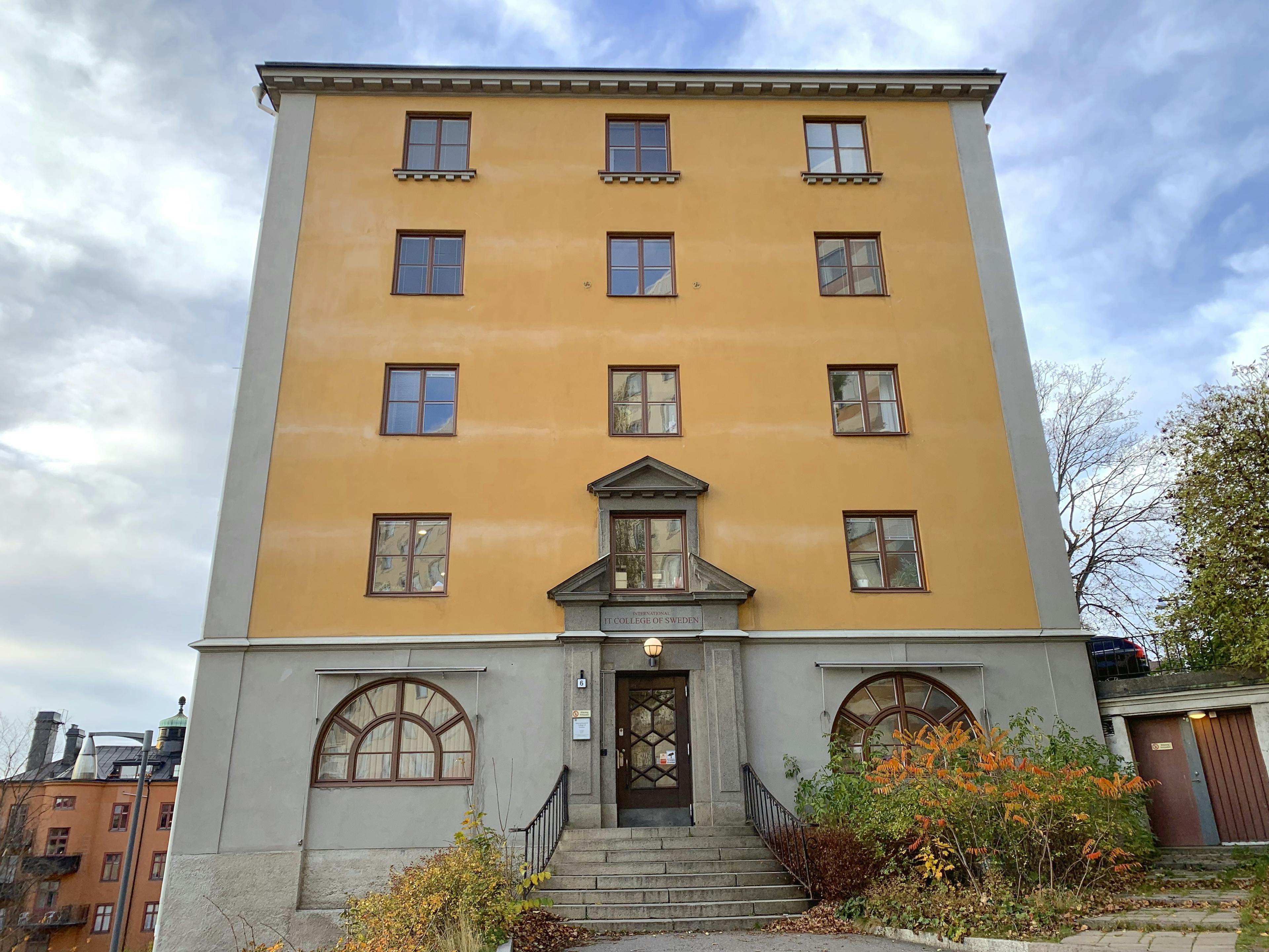  International IT College of Swedens (INIT College) skolbyggnad.